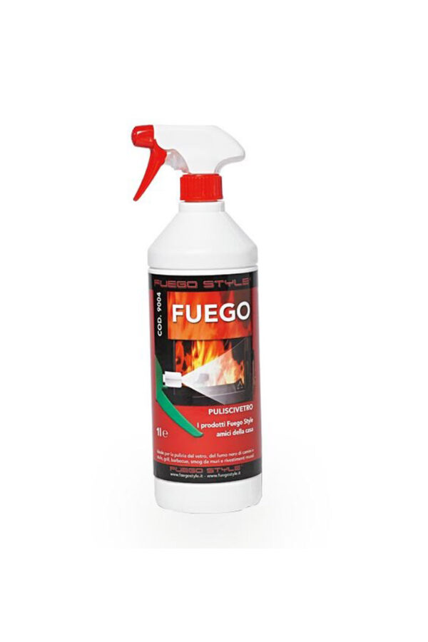 FUEGO STYLE FUEGO 1000ML sgrassatore puliscivetro spray per stufe e barbecue