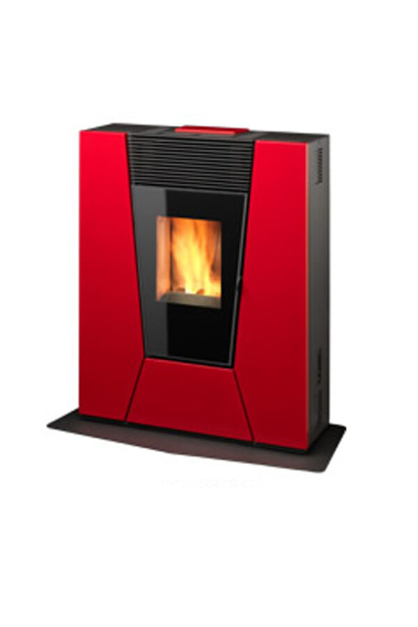 Stufa a pellet Clam Suez+ 10 KW - Disponibile in due differenti colori
