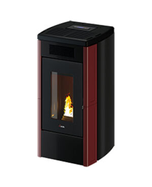Stufa a Pellet Cadel ATENA³ PLUS 12KW Maiolica- Disponibile in tre differenti colori