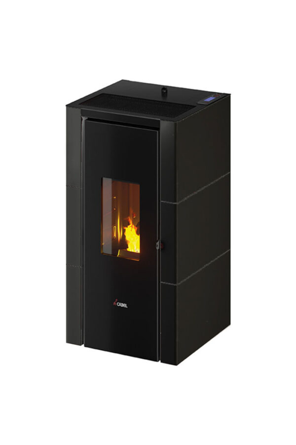Stufe a Pellet ad Aria Cadel CRISTAL³ 7kW - Colore Antracite