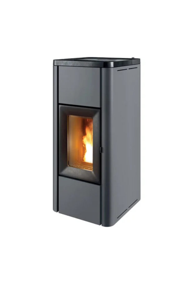 Stufa a pellet MCZ MIDA AIR 8 S1 8kw - Colore Silver
