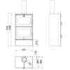 Stufa a legna Lacunza ALTEA 7 7kw - immagine 3